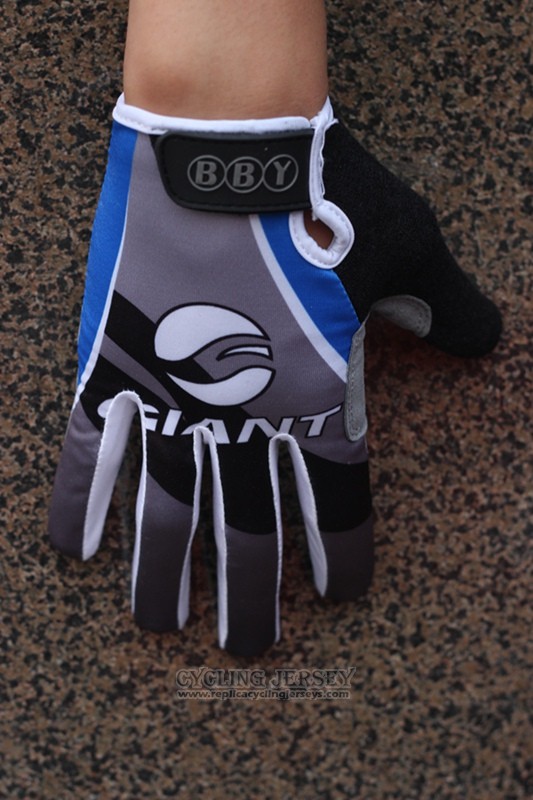 2014 Giant Full Finger Gloves Cycling Gray